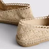 Espadryle z koronką