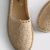Espadryle z koronką