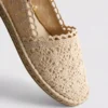 Espadryle z koronką