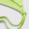 Figi bikini wiązane z boku, z koralikami