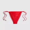 Figi bikini z wiązaniem z boku w wzór tukana