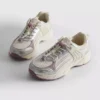 Grube sneakersy z zapięciem na suwak