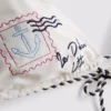 Haftowany trójkątny top bikini marki Dolce