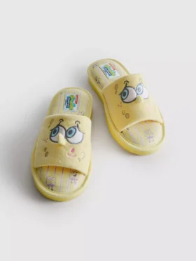 Kapcie typu mule z motywem SpongeBob SquarePants
