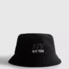 Kapelusz typu bucket z logo Nowego Jorku