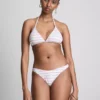 Komplet bikini w stylu brazylijskim z trójkątnym stanikiem