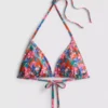 Komplet bikini w stylu brazylijskim z trójkątnym stanikiem