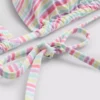 Komplet bikini w stylu brazylijskim z trójkątnym stanikiem