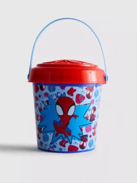 Komplet wiaderka plażowego z motywem Spider-Mana z serii Marvel