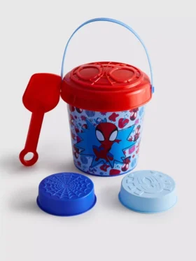 Komplet wiaderka plażowego z motywem Spider-Mana z serii Marvel