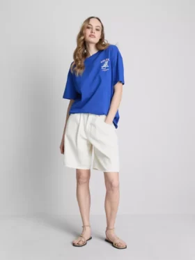 Koszula oversize z nadrukiem „Soleil”