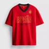 Koszula piłkarska z nadrukiem „Spain”