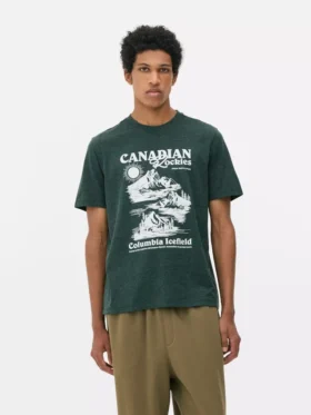 Koszula z krótkim rękawem „Canadian Rockies”