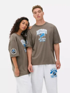 Koszula z logo Detroit Lions z ligi NFL