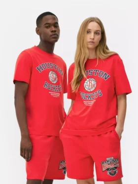 Koszula z logo Houston Rockets z ligi NBA