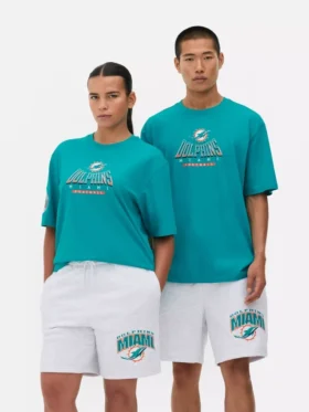 Koszula z logo Miami Dolphins z ligi NFL