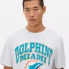 Koszula z logo Miami Dolphins z ligi NFL