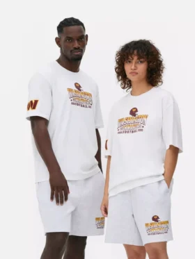 Koszula z logo Washington Commanders z ligi NFL