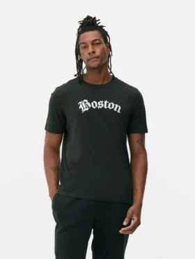 Koszula z nadrukiem „Boston”