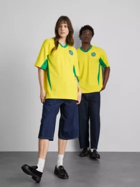 Koszula z siateczki z krótkim rękawem „Brazil”