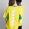 Koszula z siateczki z krótkim rękawem „Brazil”