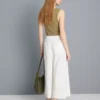 Koszulka bez rękawów z okrągłym dekoltem i plecami typu racerback