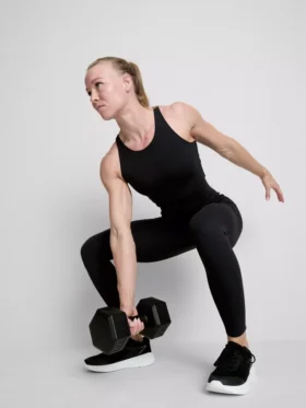 Koszulka bez rękawów z wycięciami na plecach BodySculpt