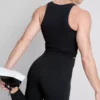 Koszulka bez rękawów z wycięciami na plecach BodySculpt