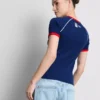 Koszulka dziecięca typu longline z motywem USA