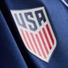 Koszulka dziecięca typu longline z motywem USA