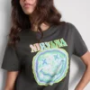 Koszulka Nirvana z wypranej bawełny