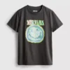 Koszulka Nirvana z wypranej bawełny