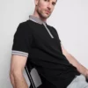 Koszulka polo z fakturą