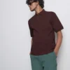 Koszulka polo z prążkowanym kołnierzem marki The Edit