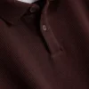 Koszulka polo z prążkowanym kołnierzem marki The Edit