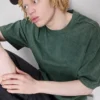 Koszulka z krótkim rękawem o wyblakłym wyglądzie