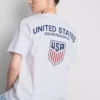 Koszulka z logo Federacji Piłki Nożnej USA