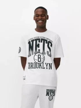 Koszulka z nadrukiem NBA Brooklyn Nets