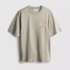 Koszulka z nadrukiem „Washed Japan”