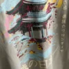 Koszulka z nadrukiem „Washed Japan”