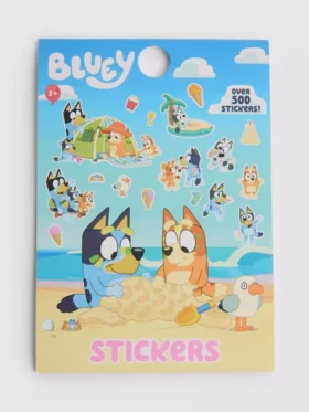 Książeczka z naklejkami Bluey