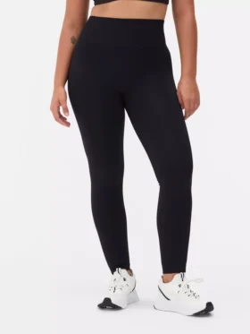 Legginsy bezszwowe z wysokim stanem