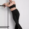 Legginsy BodySculpt z wysokim stanem i rozszerzanymi nogawkami