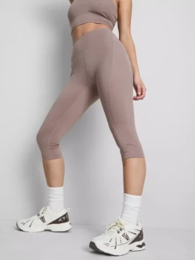 Legginsy capri z wysokim stanem do aktywności fizycznej