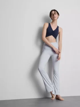 Legginsy do jogi z wysokim stanem