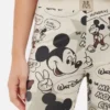 Legginsy piżamowe w stylu retro z Myszką Miki Disneya