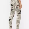 Legginsy piżamowe w stylu retro z Myszką Miki Disneya
