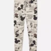 Legginsy piżamowe w stylu retro z Myszką Miki Disneya