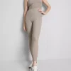 Legginsy sportowe BodySculpt o średniej wysokości talii
