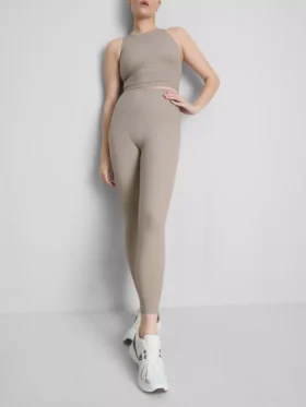 Legginsy sportowe BodySculpt o średniej wysokości talii